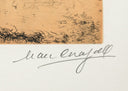 Etching 24, Psalm 77, 1980