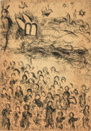 Etching 26, Psalm 114, 1980