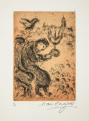 Etching 27, Psalm 122, 1980 by Marc Chagall