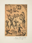 Etching 30, Psalm 150, 1980 by Marc Chagall