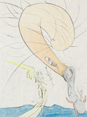 152 - Freud with a Snail Head (Plate G), 1974