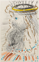 King Solomon (Song of Songs of Solomon, Plate A), 1971 by Salvador Dalí