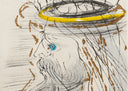 King Solomon (Song of Songs of Solomon, Plate A), 1971 by Salvador Dalí