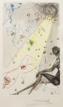 The Shepherd (Song of Songs of Solomon, Plate C), 1971 by Salvador Dalí
