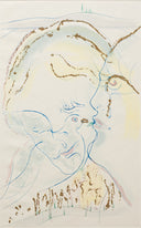 The Dovelike Eyes of the Bride (Song of Songs of Solomon, Plate E), 1971 by Salvador Dalí