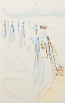 The King's Train (Song of Songs of Solomon, Plate H), 1971 by Salvador Dalí