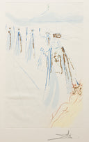 The King's Train (Song of Songs of Solomon, Plate H), 1971 by Salvador Dalí