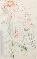 The Beloved Feeds Among the Lilies (Song of Songs of Solomon, Plate J), 1971 by Salvador Dalí