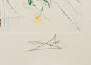 The Beloved Feeds Among the Lilies (Song of Songs of Solomon, Plate J), 1971 by Salvador Dalí