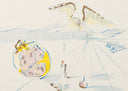 The Fruits of the Valley (Song of Songs of Solomon, Plate K), 1971 by Salvador Dalí