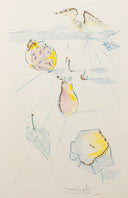 The Fruits of the Valley (Song of Songs of Solomon, Plate K), 1971 by Salvador Dalí