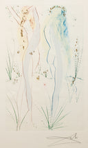 Return, O Shulamite (Song of Songs of Solomon, Plate L), 1971 by Salvador Dalí