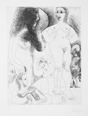Odalisques with Two Men Dreaming (347 Series, B.1487), 1968