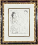 Young Man Presenting a Portrait, or a Mirror, to a Woman (347 Series, B.1499), 1968