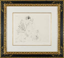 Punchinello with Two Women (347 Series, B.1539), 1968