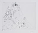 Punchinello with Two Women (347 Series, B.1539), 1968