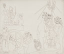 Picasso at the Fountain of Canaletas (347 Series, B.1561), 1968