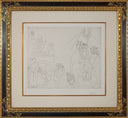 Picasso at the Fountain of Canaletas (347 Series, B.1561), 1968