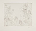 Picasso at the Fountain of Canaletas (347 Series, B.1561), 1968