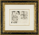 Old Saltimbanque Arriving with his Broken Wheel, in a Crowd of Mocking Men (347 Series, B.1610), 1968