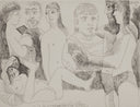 Woman Napping, Surrounded by Spectators (347 Series, B.1634), 1969