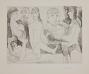 Woman Napping, Surrounded by Spectators (347 Series, B.1634), 1969 by Pablo Picasso