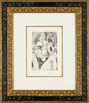 "Rembrandtesque" Man and Courtesan (347 Series, B.1705), 1968