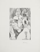 "Rembrandtesque" Man and Courtesan (347 Series, B.1705), 1968