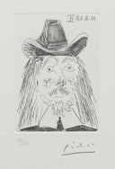 Portrait of a Dutch Bourgeois (347 Series, B.1744), 1968 by Pablo Picasso