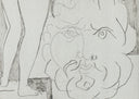 291 - Crouching Model, Nude, and Sculptured Head (Vollard Suite, B.188), 1939
