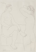 Two Nudes (Vollard Suite, B.209), 1934