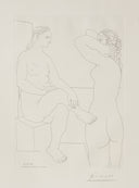 Two Nudes (Vollard Suite, B.209), 1934