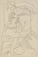 Cinesias and Myrrhine (Lysistrata, B.269), 1934