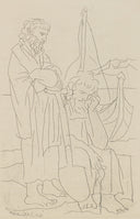 Two Old Men and a Sailboat (Lysistrata, B.270), 1934