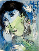 Le Poète, 1966 by Marc Chagall