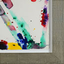 Untitled, 1970 by Sam Francis detail corner