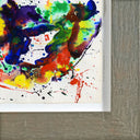 Sans Titre (SF80-450), 1980 by Sam Francis detail corner