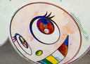 And Then x 6 (Platinum & White: The Superflat Method), 2012 by Takashi Murakami