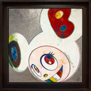 And Then x 6 (Platinum & White: The Superflat Method), 2012 by Takashi Murakami