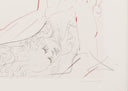 Tristan Wounded (Tristan and Iseult, Plate F), 1970
