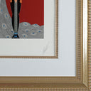 The Egyptian, 1986 by Erté corner detail
