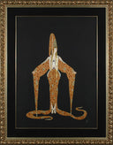 Starfish by Erté framed