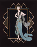 California (Turquoise Dress), 1989