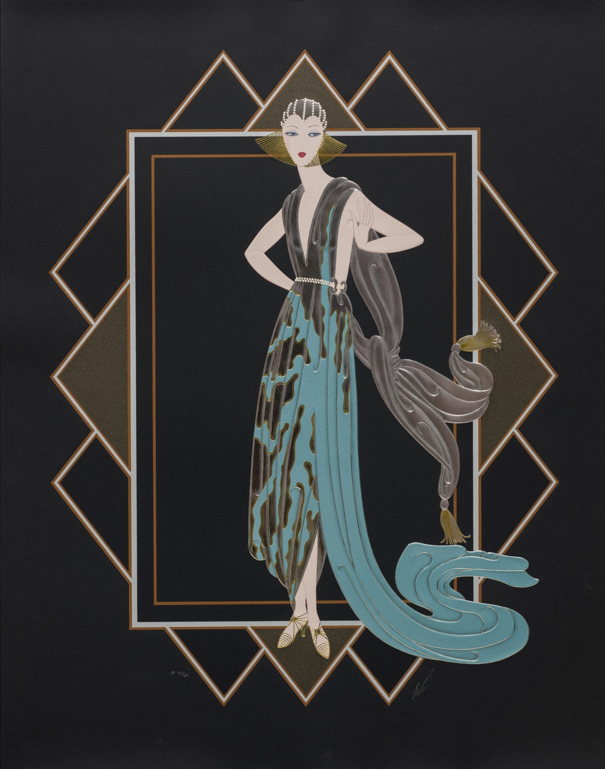 erte dress designs Ert was the art deco pioneer who had "neither equal nor rival"