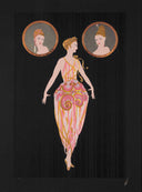 Ribbon Dress, 1990 by Erté 