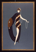 Pearls and Emeralds, 1990 by Erté