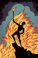 Fire, 1984 by Erté