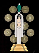 Emerald Vase II (Black), 1986