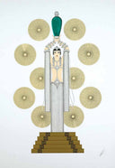 Emerald Vase I (White), 1986