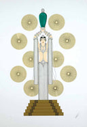 Emerald Vase I (White), 1986